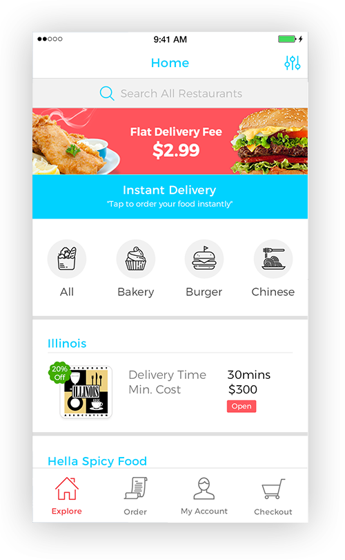 order here App Outcome