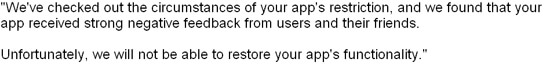 Facebook Blocked ‘Vintage Camera’ App