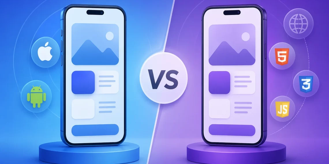 Native vs hybrid app development