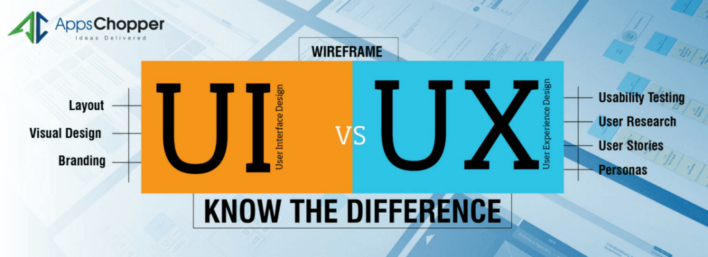 Know the Major Differences Between UI and UX Design of Mobile Apps