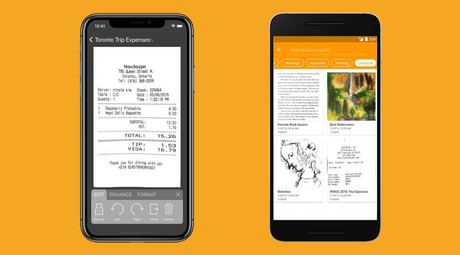 Export a document - Genius Scan