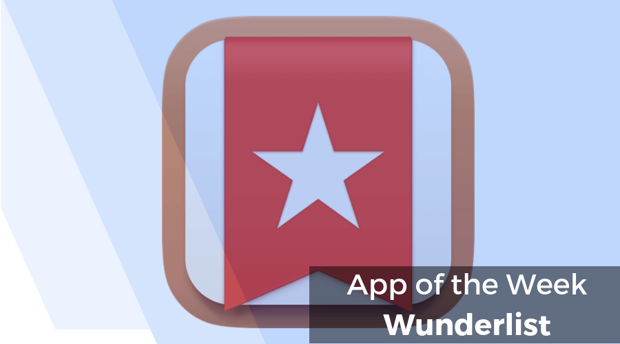 App of the Week - Wunderlist
