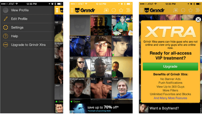 grindr push notifications android