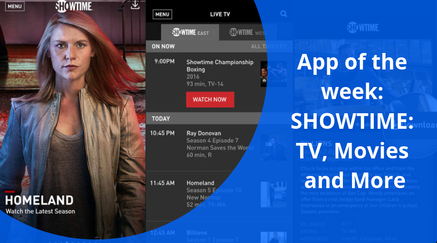App of the week - Show time