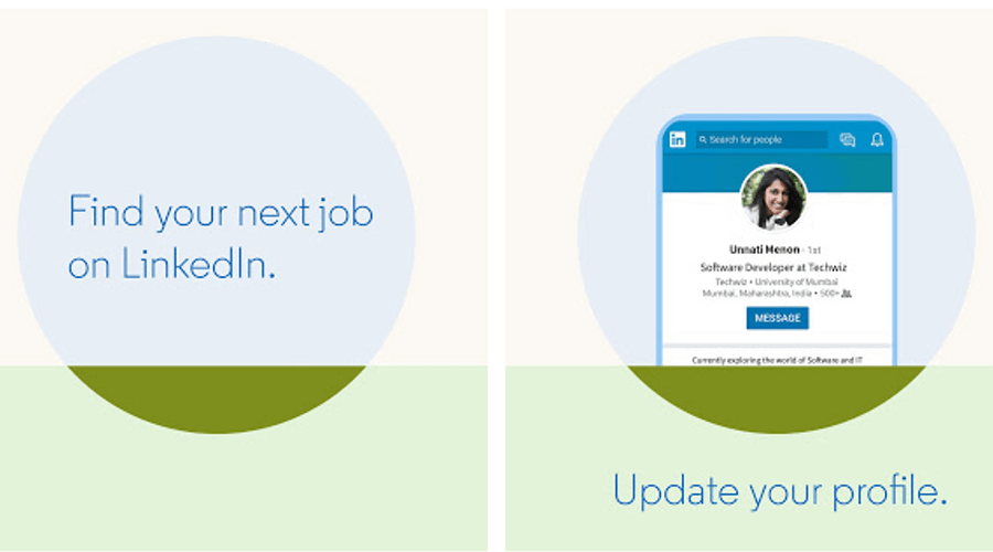 LinkedIn Lite Screen