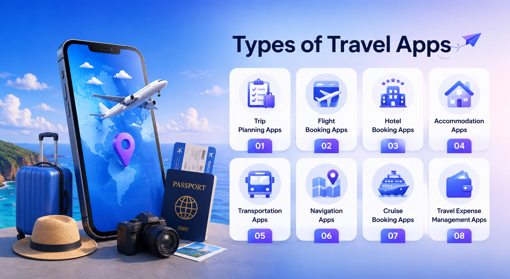 Types of Travel Apps