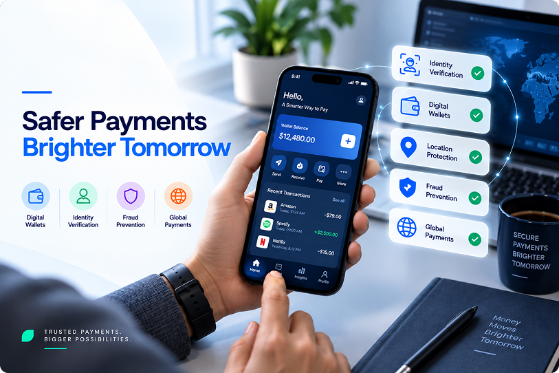 Fintech team reviewing high-volume payments, fraud controls, and compliance