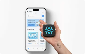 React Native App Development Mockup