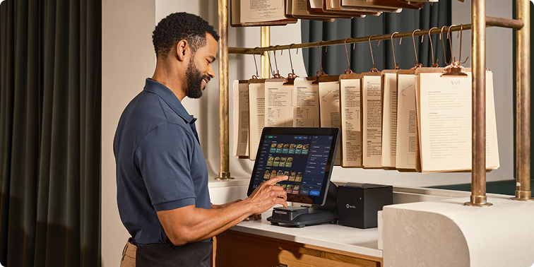 Multi-location retailer coordinating ecommerce and physical store operations