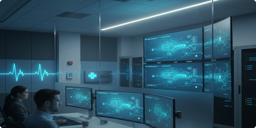 Healthcare ransomware containment and recovery across a hybrid environment
