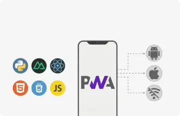 Progressive Web App Development Mockup