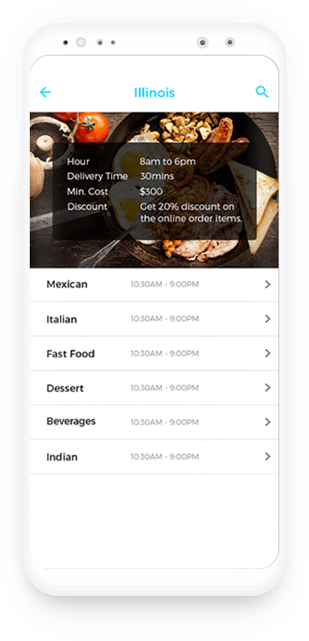 Order Here feature Order Here feature